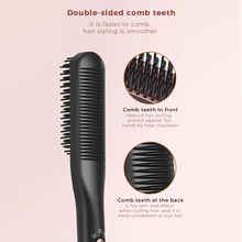 

Constant Temperature Hairs Care Curling Iron Beard Styler Wet and Dry Hair Straightener For Men And Wom Straight Hair Comb Multi