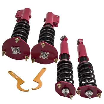 

Coilover Kits for Mitsubishi 3000GT FWD 1991 1992-1999 3.0L Shock Absorbers for Stealth 1991-1996 Coilovers Spring Camber Plate