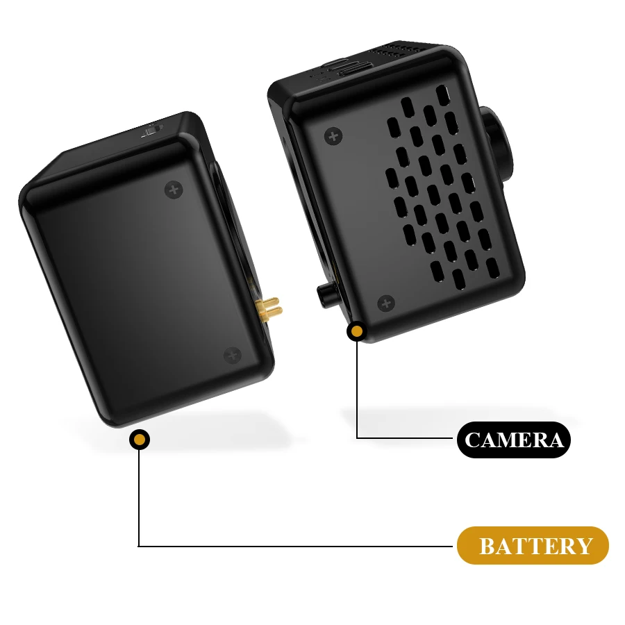 

HiLEME New Technology Separate Split Battery Smallest Motion Detection Camera with hidden TF card 2019 lastest