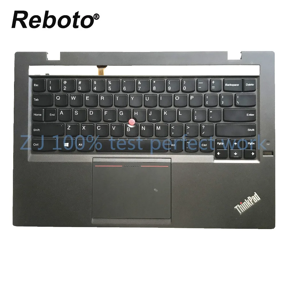 Новинка для lenovo ThinkPad X1 Carbon 2nd Gen type 20A7 20A8 Клавиатура для ноутбука с американской раскладкой с подсветкой Упор для рук C shell 04X5570 04X6525