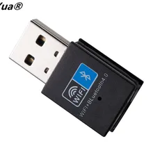 Беспроводной WiFi Bluetooth адаптер 150 Мбит/с USB WiFi адаптер приемник 2,4G Bluetooth V4.0 передатчик сетевой карты IEEE 802.11b/g/n