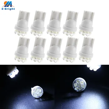 

10pcs W5W 194 T10 7 SMD LED Bulbs SUV 4x4 Car Luggage Compartment Car Door Clearance Reading Truck Lights White Blue Red Green