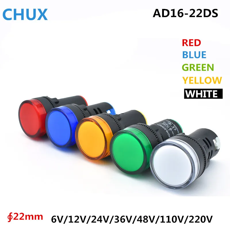 Yellow AD16-22DS LED Indicator Voltmeter Convenient Safe Machine Tools for Lathes Yellow AD16-22DS LED Indicator Voltmeter Convenient Safe Machine Tools for Lathes