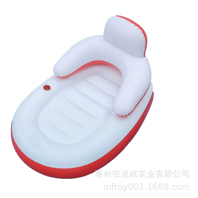 

Water Inflatable Recliner PVC Water Sofa Floating Bed Egg Shell Backrest Loungers Industry