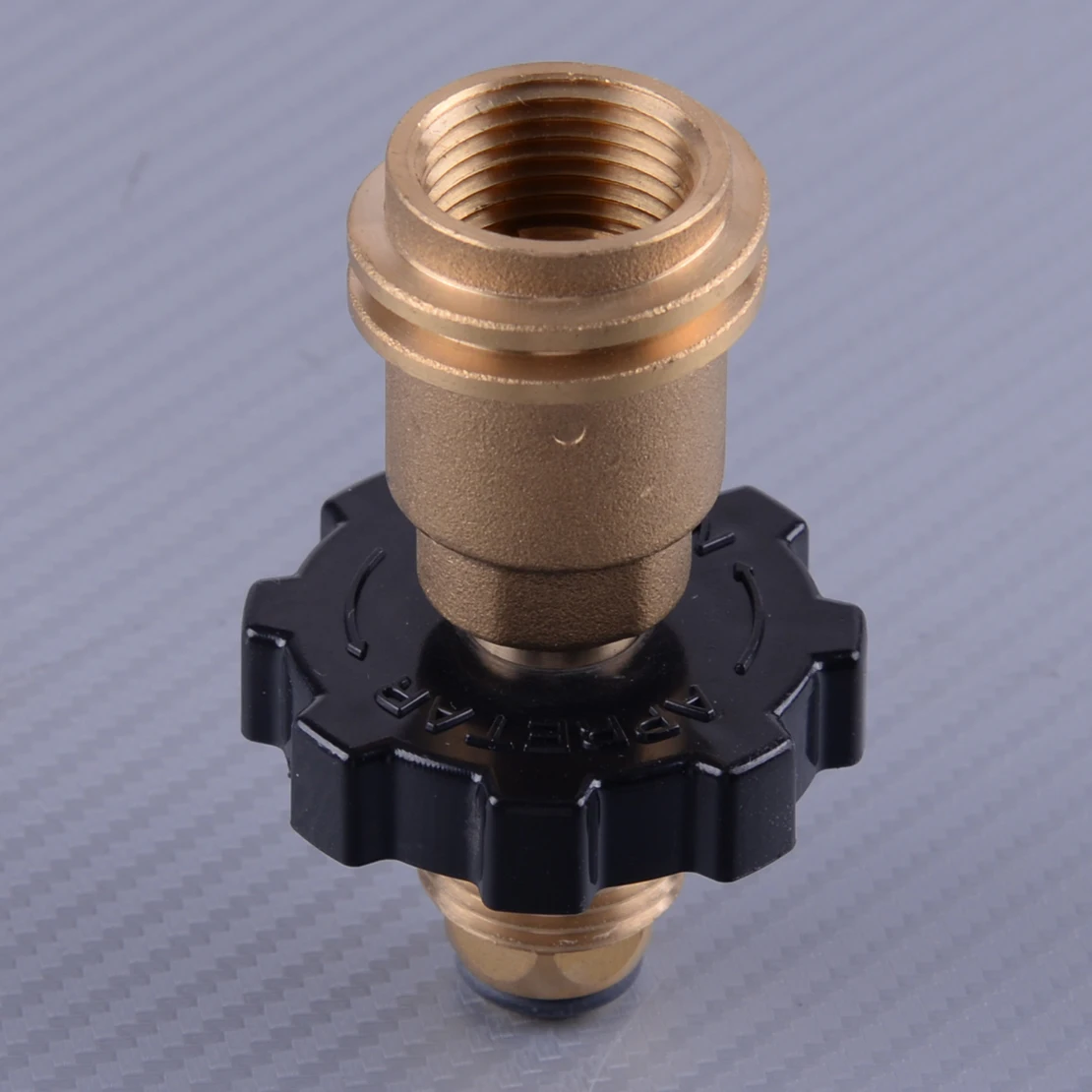 

LETAOSK High Quality Propane Tank Adapter Converts Service Valve Fit For POL to QCC1 Type 1 Hose Wrench to Hand Tighten
