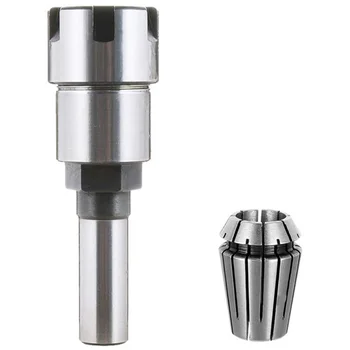 

1/2 Inch Shank ER20 Router Collet Extension Road Collet Chuck Adapter with 1m Spring Collet for CNC Milling Lathe Tool