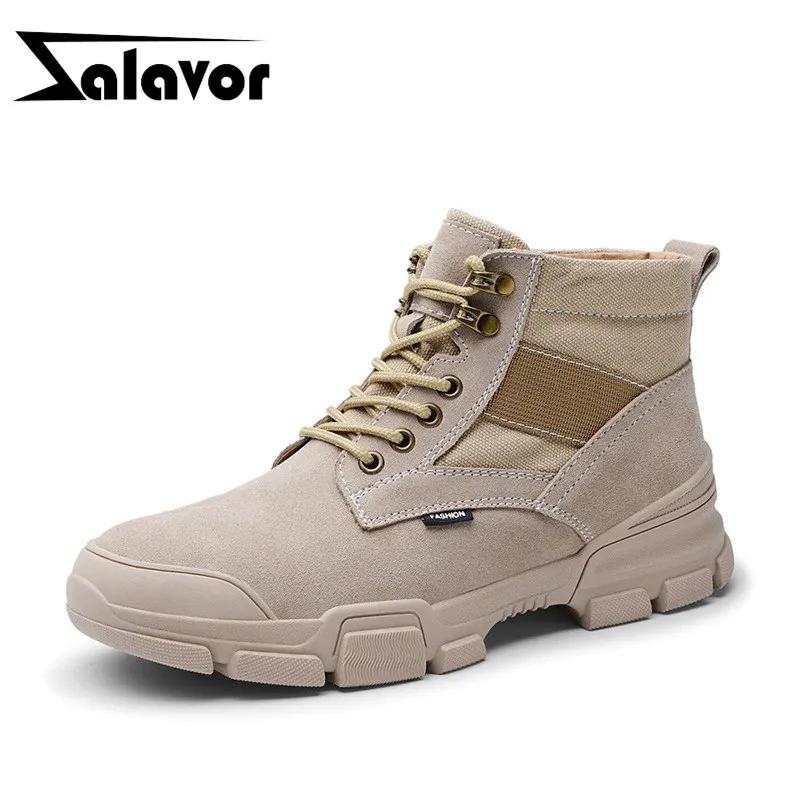 ZALAVOR/мужские Ботильоны Повседневные высокие кроссовки со шнуровкой Мужская