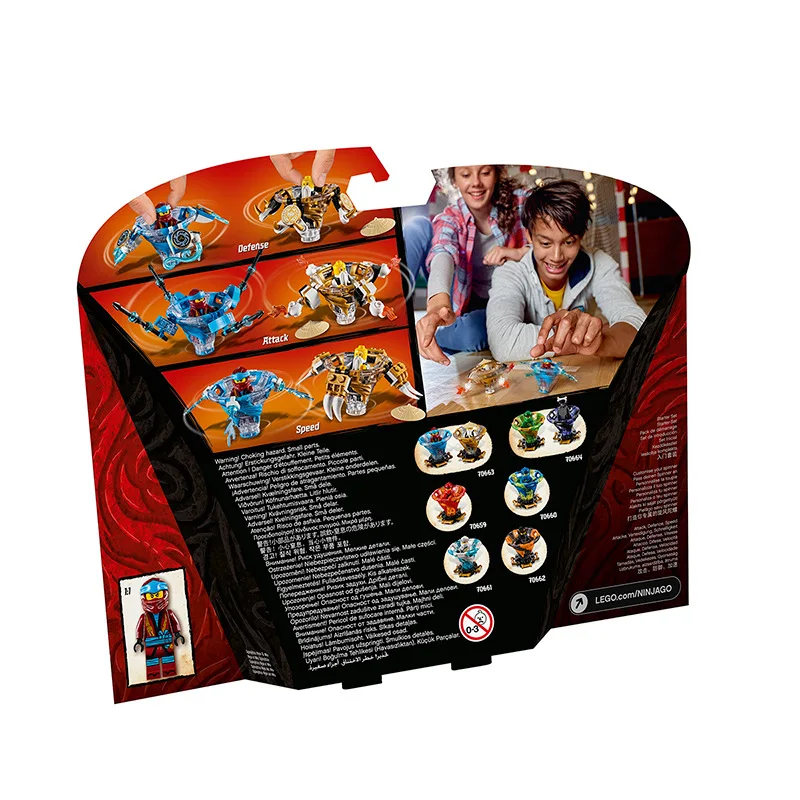 

LEGO March New Products Cyclone Spinner Battle-Nya And Wu Master 70663 Toy Building Blocks