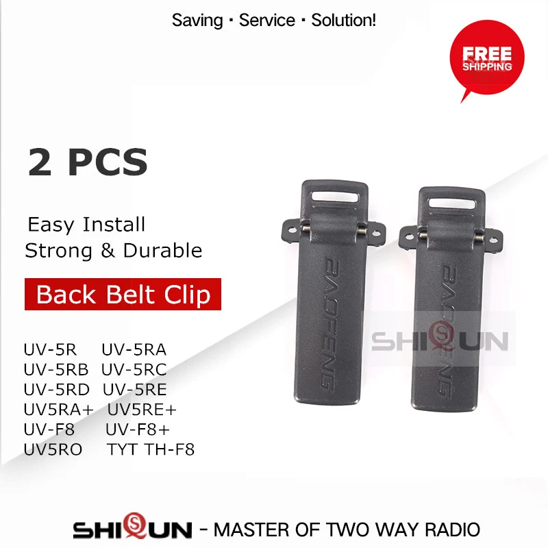 Big Sale Belt-Clip Walkie-Talkie-Accessories Ham Radio TYT UV-5R BAOFENG for Uv-5ra/Uv-5rb/Uv-5rc/.. 5gZq31Or