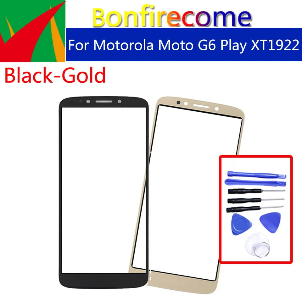 For Motorola Moto G4 G4 Play G4 Plus G5 G6 Play LCD Front Outer Glass Black  Color Touch Screen Without Flex Cable - AliExpress