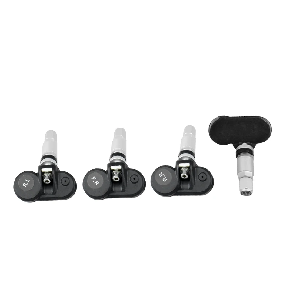 TPMS  Solar Power Car Tire Pressure Alarm Monitor System Auto Security Alarm Systems Tyre Pressure Temperature Warning