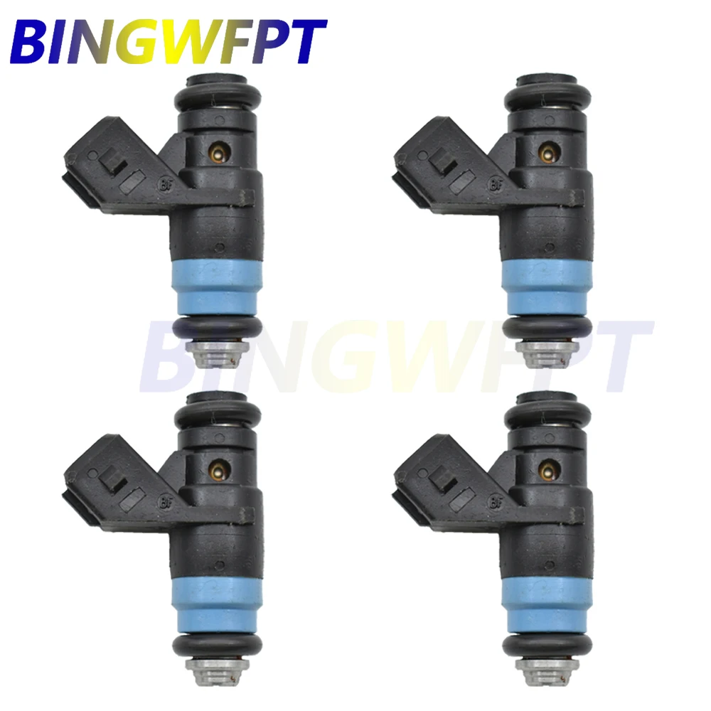 

4PCS HIGH QUALITY Fuel Injector H132254 For Renault Clio Megane Scenic Modus 1.4L 16V Petrol Nozzle 8200139674
