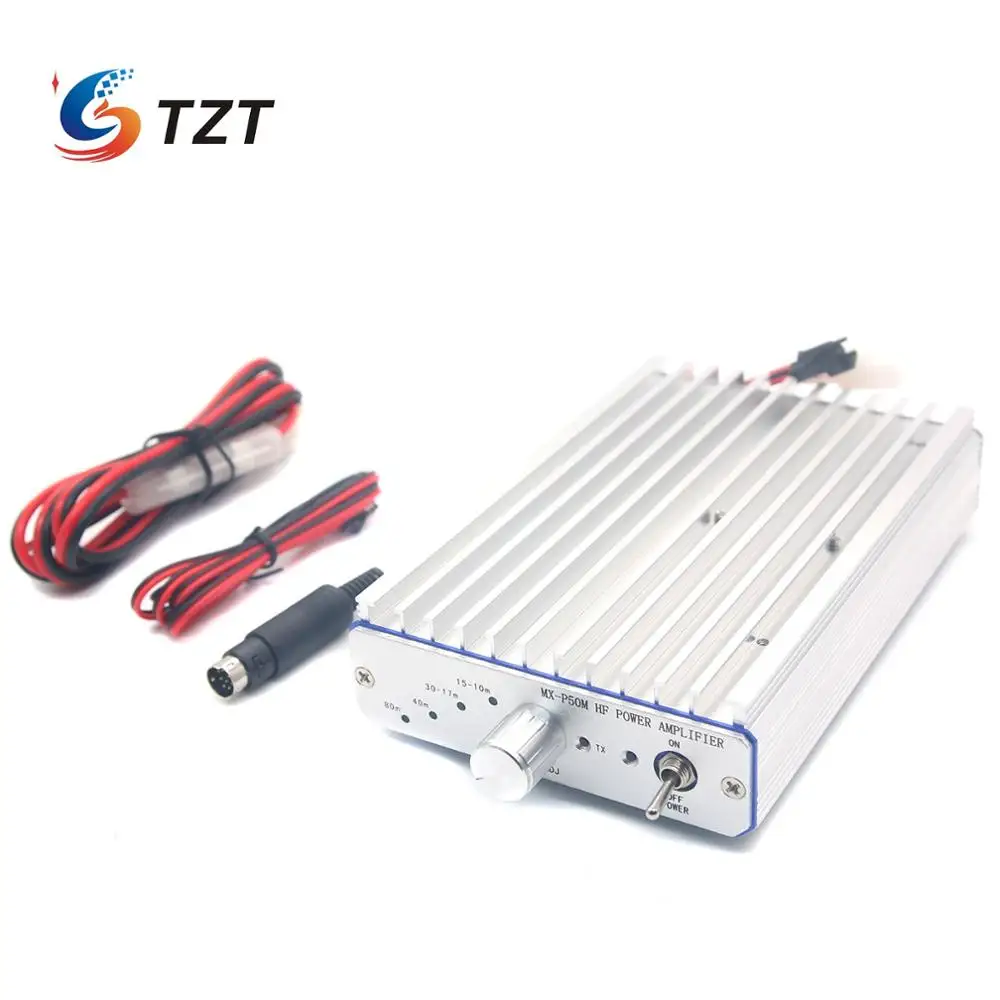 TZT 45W MX P50M для FT 817 ICOM Усилитель Мощности HF Elecraft KX3 QRP Ham Radio|Голосовые модули