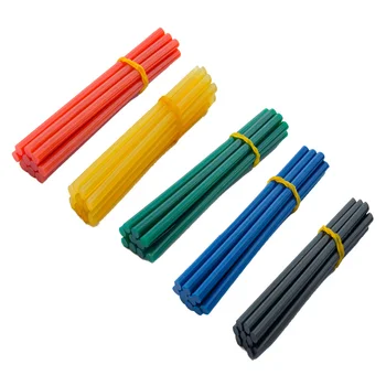 

20pcs 7mm X 150mm Transparent Colorful Hot Melt Glue Sticks 7mm Melt Glue Suitable for 20W Small Glue GunHOT