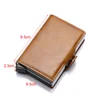 DIENQI Top Quality Wallet Men Money Bag Mini Purse Male Aluminium Rfid Card Holder Wallet Small Smart Wallet Thin Vallet Walet ► Photo 2/6