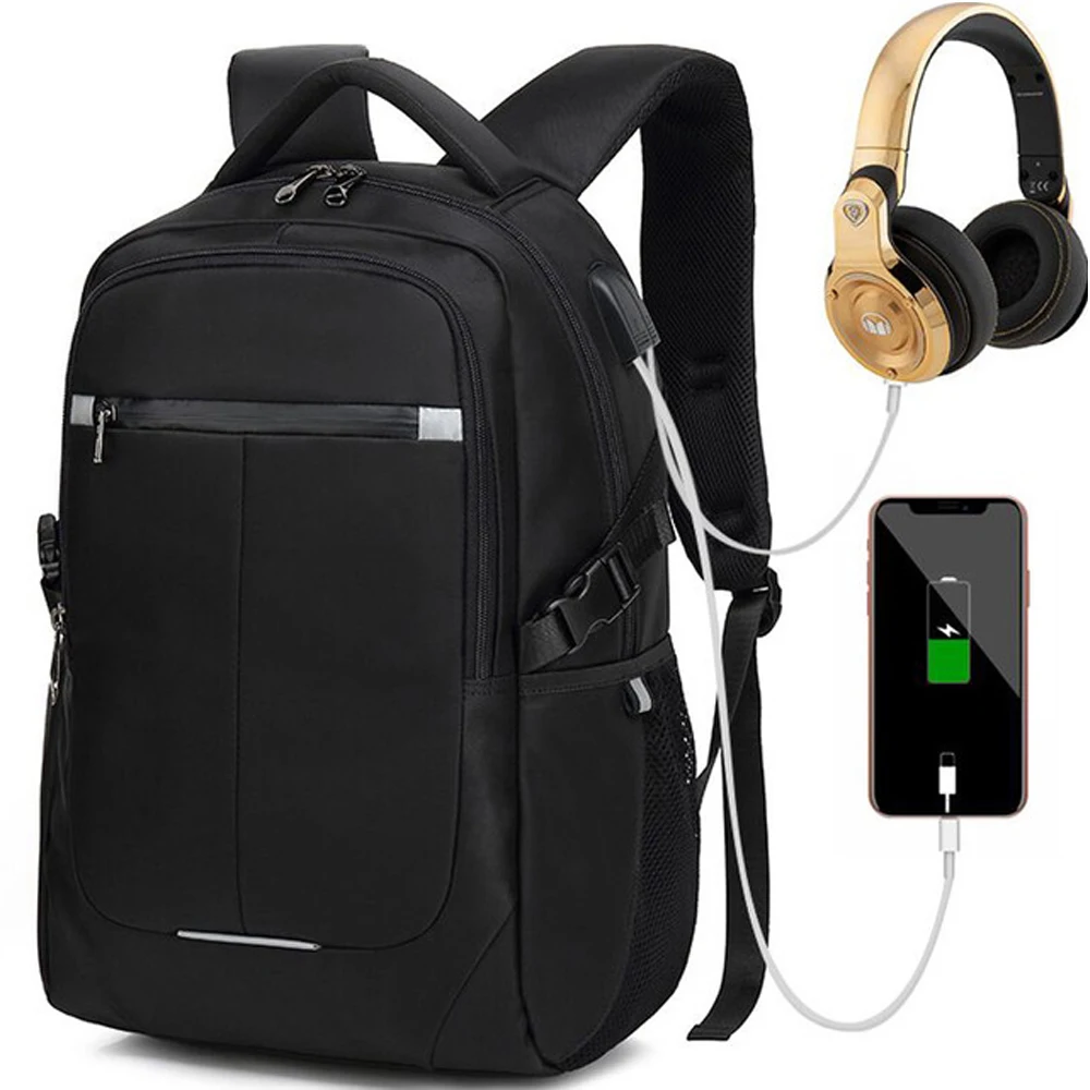 

Men's backpack USB leisure travel business computer bag Korean fashion trend student bag multi-function backpack men