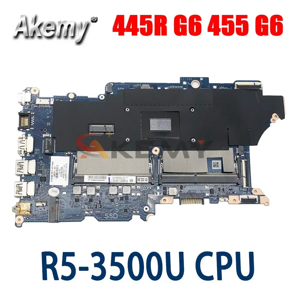 Оригинальная материнская плата для ноутбука HP PB 445R G6 с R5-3500U DA0X9KMB8E0 L58788-601 DDR4 MB 100%