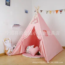 Розовый кружевной индийский детский Крытый игрушечный тент детский Go коврик для ползания детский магазин игрушка Хлопок