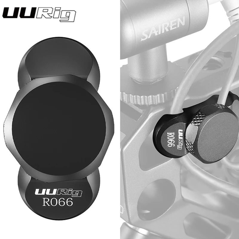 

Ulanzi UURig R066 Universal Camera HDMI Cable Clamp Lock Type C Microphone Cable Clip Clamp 1/4 Screw Mount