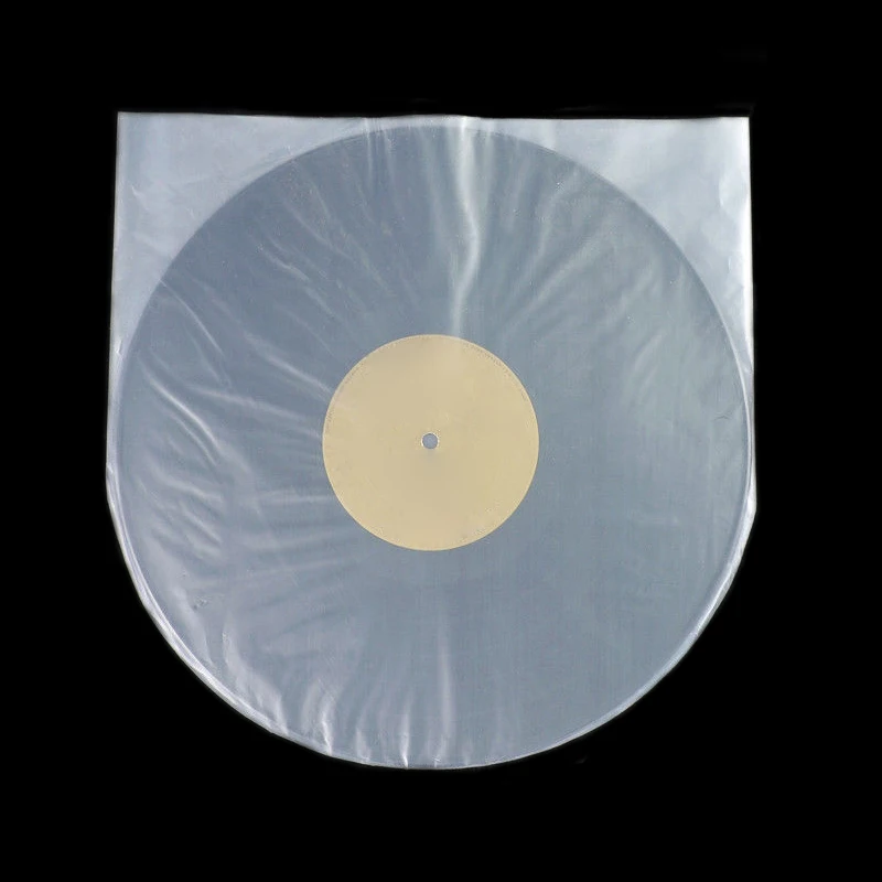

50Pcs 12Inch Antistatic Plastic Cover Inner Sleeves Bag for LP Music Vinyl Record JS21
