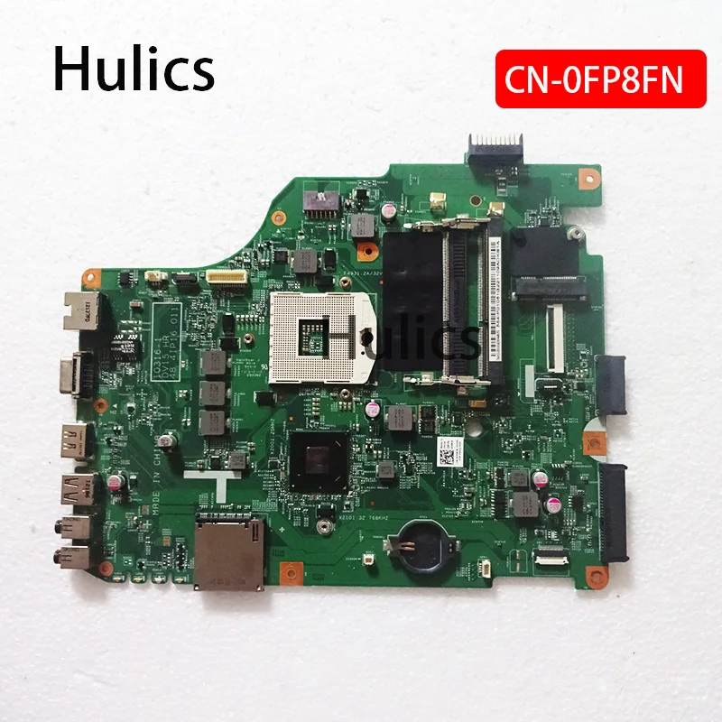 Hulics Original FP8FN 0FP8FN CN-0FP8FN For DELL Inspiron N5050 Laptop Motherboard Mainboard 48.4IP16.011 HM67 DDR3 | Компьютеры и офис