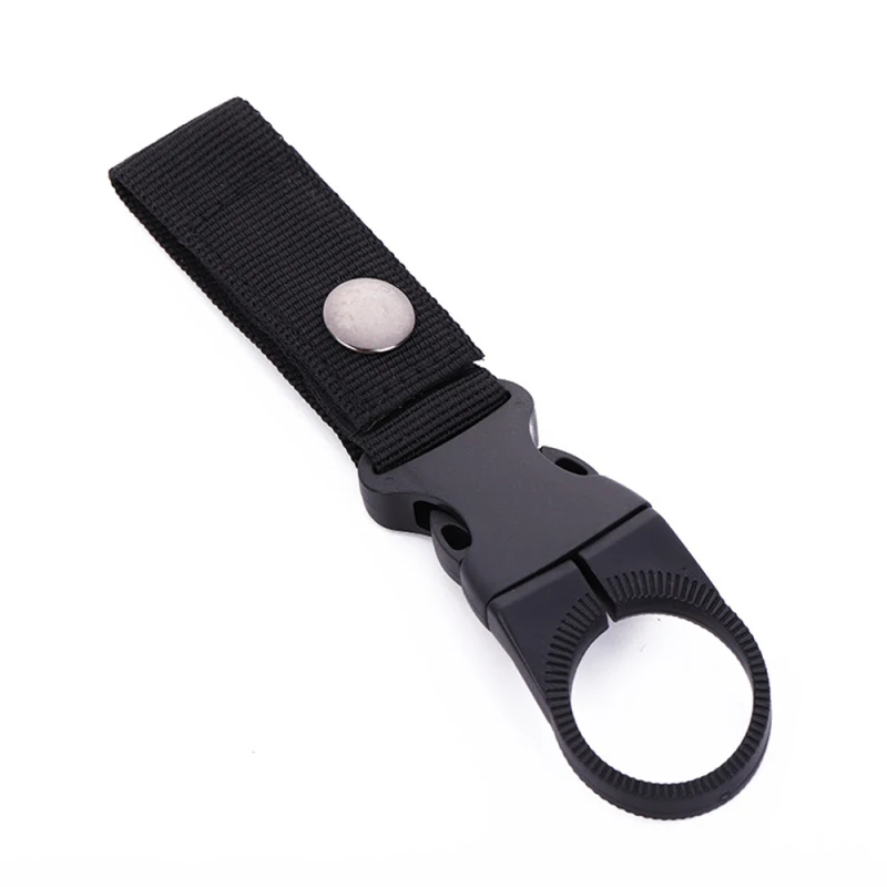 

EDC Tactical Gear Military Nylon Webbing For Outdoor Tools Buckle Hook Water Bottle Holder Belt Clip Bush Camping Carabiners