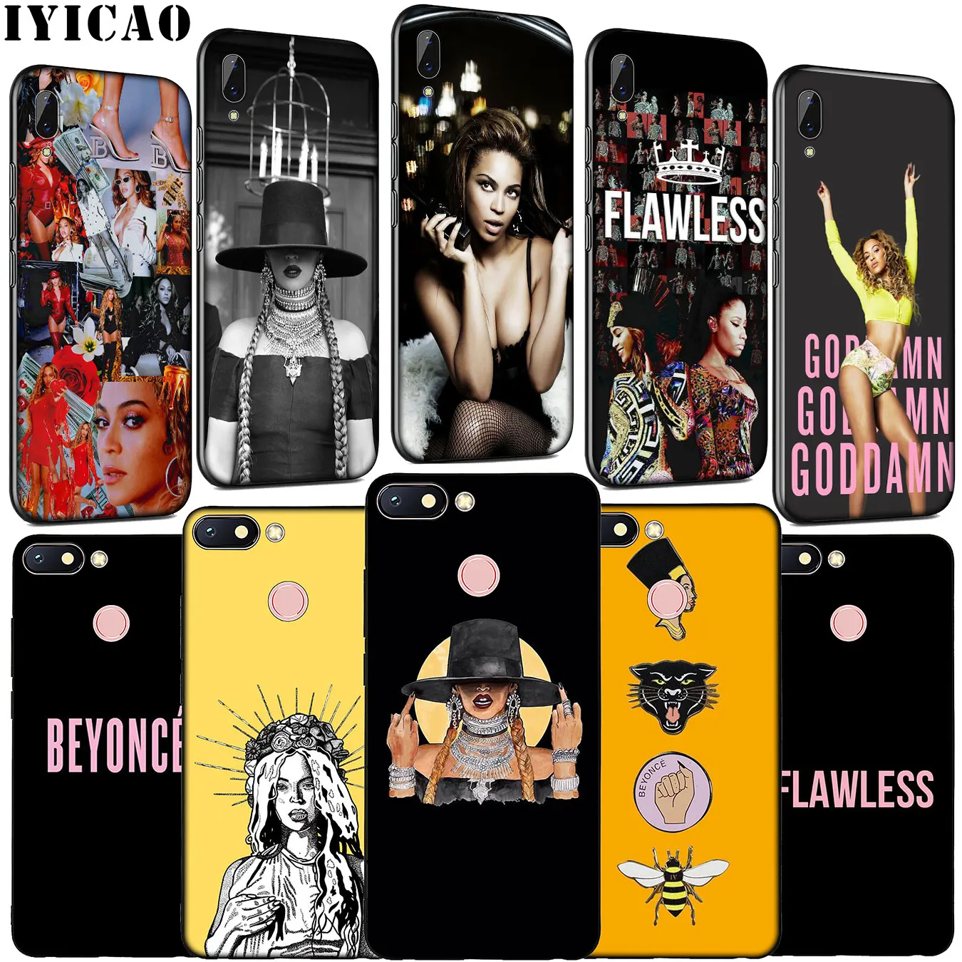 Мягкий силиконовый чехол Beyonce для телефона Xiaomi Redmi Note 8 8T 8A 7 7A 6 6A 5 5A K30 K20 Pro GO S2 |