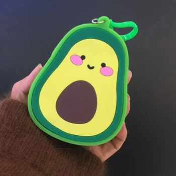 

Fashion Mini Coin Purse Cute Kawaii Cartoon Pouch Women Girls Small Wallet Soft Silicone Coin Bag Kid Gift