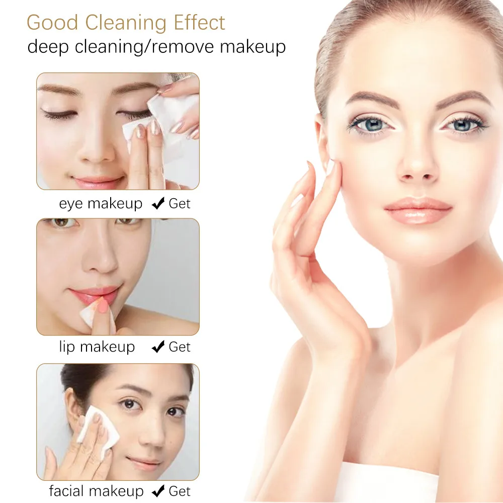 500PCS Korean Facial Organic Cotton Pads Facial Cleaning Nail Polish Remover Cosmetic Tissue Makeup Cotton Skin Care Tools (30)