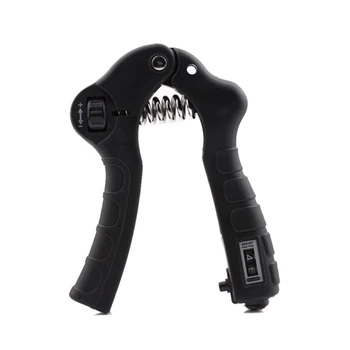 

Adjustable Counting Hand Grip Strengthener Fitness Strength Trainer Exerciser Wrist Expander For Sports Training Fitness