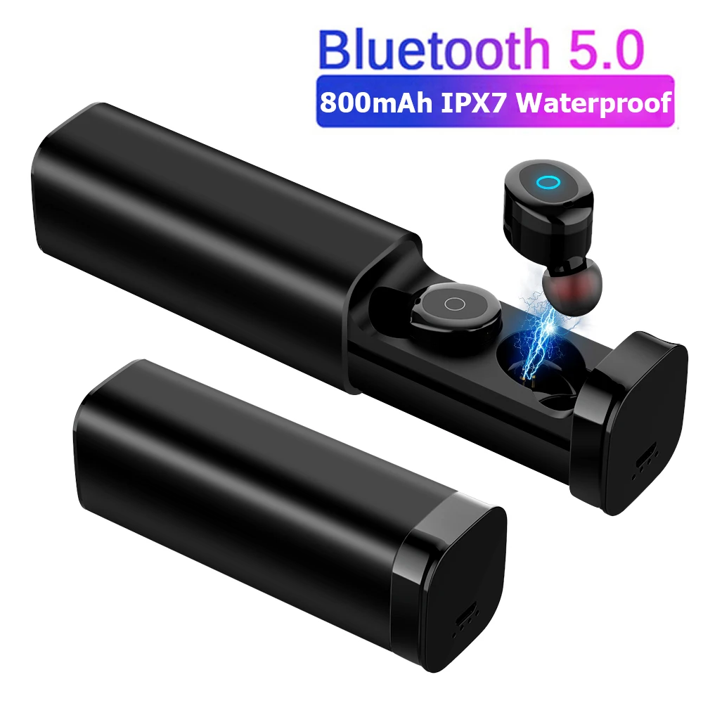 TWS беспроводные наушники 3D стерео мини Bluetooth наушники 5,0+ EDR с ...