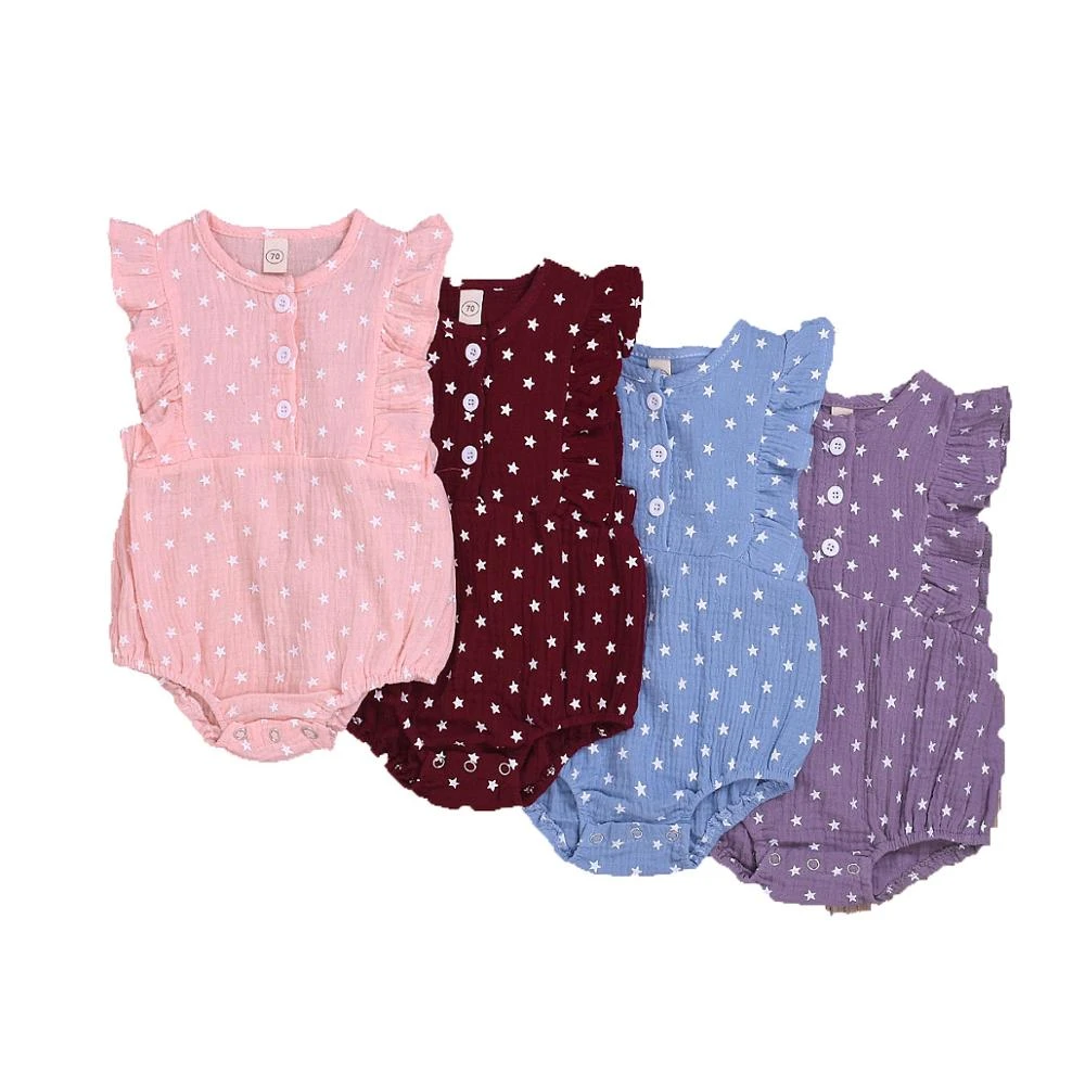 muslin cotton baby clothes