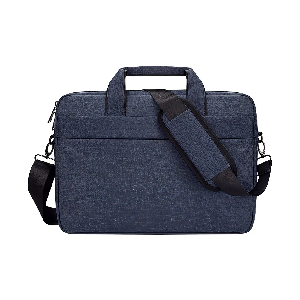 Dark Blue Сумка через плечо для ноутбука Macbook Air 13,3 14,1 15,4 15,6 дюймов чехол для ноутбука Dell acer Asus модный портативный бизнес - Цвет: Dark Blue