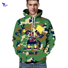 С цифровым 3d-рисунком толстовки для скейтборда влюбленные пары уличная хип хоп Толстовка для мужчин и женщин для улицы занятий спортом и спортзала пуловеры с капюшоном