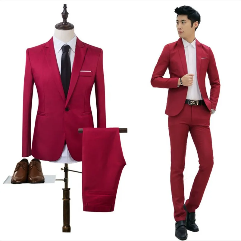 Супер Скидка удобный костюм из трех di Для мужчин сионала пошив Slim Fit Многоцветный Комплект из трех предметов костюм для Для мужчин - Цвет: As Picture