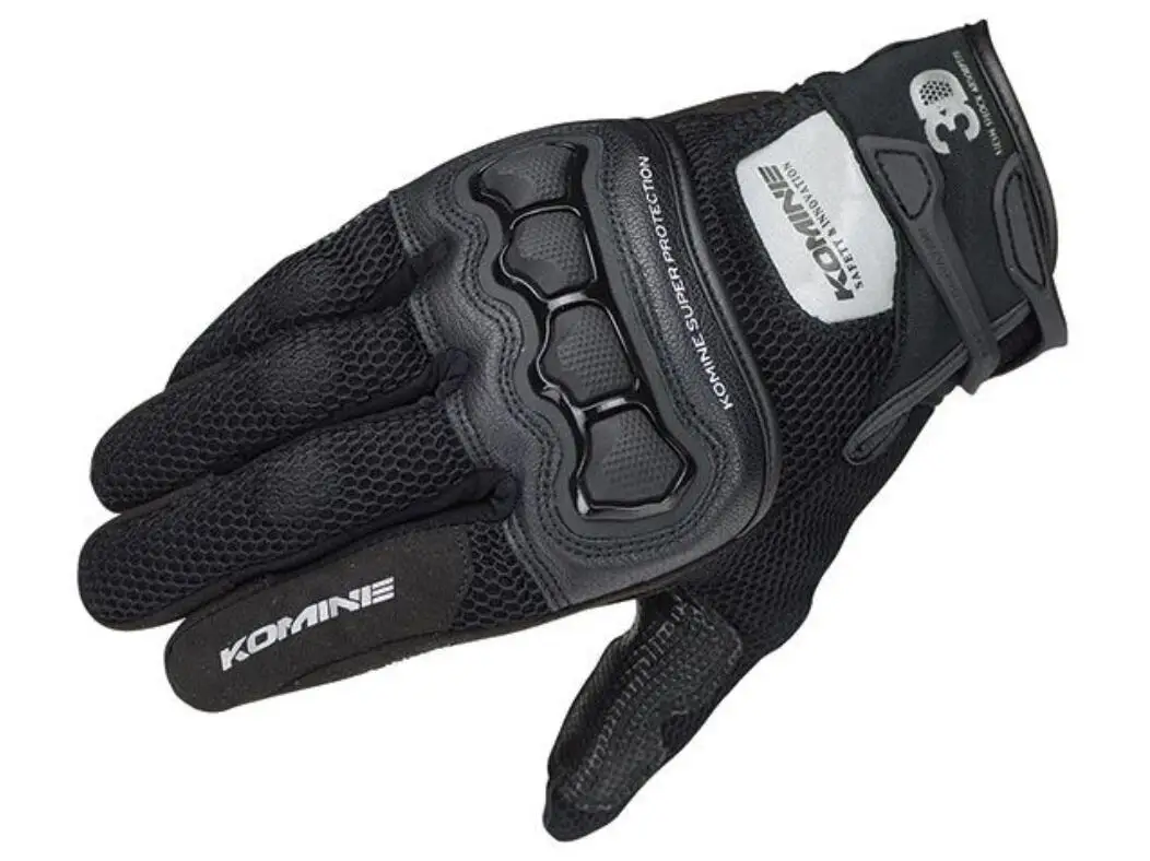 Топ KOMINE GK-215 защиты 3D перчатки из сетки мотопробег, гонки скутер городские туринг внедорожные комфортные перчатки/M-XXL