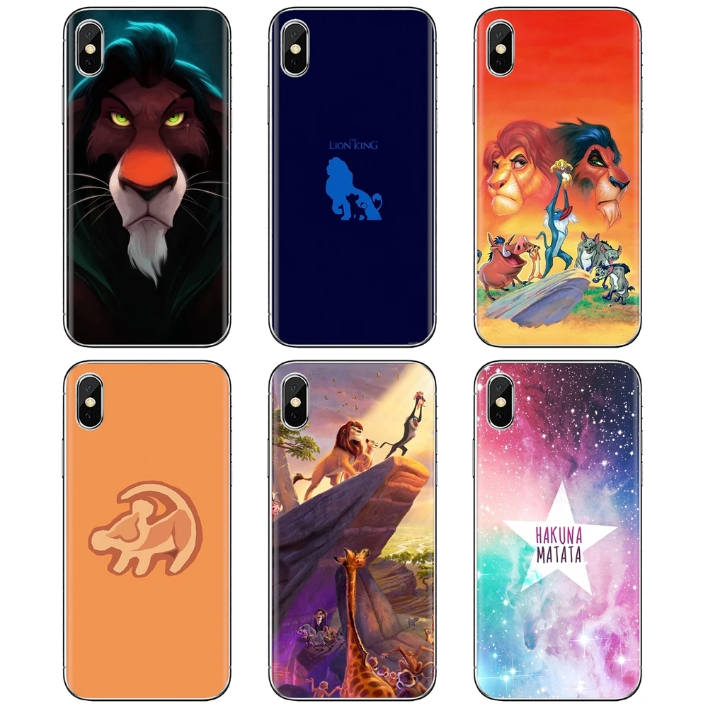 Силиконовый чехол для Huawei Nova 2 2i 3 3i Y3 Y5 Y6 Y7 Y9 Prime 2015 2016 2017 2018 King-Hakuna-C-Matata-комикс-The-Lion |