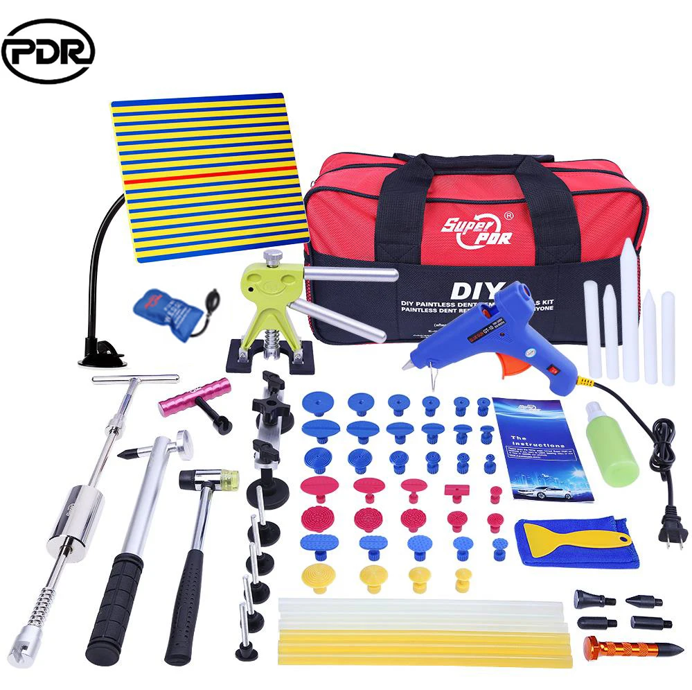 

PDR Car Dent Remover Puller Paintless Dent Repair Tool Car Body Repair Dent Remover Kits Car Removing Dents