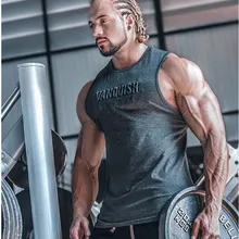 Мужской жилет для занятий спортом, фитнесом, бегом, тренировкой, повседневный жилет, облегающий, дышащий, вырез лодочкой, рубашка без рукавов