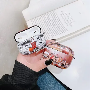 

Amine Slam Dunk patterned case For Apple Airpods pro Earphone Cover Silicone Headphone Case For air pods Pro Funda shell