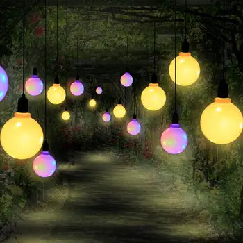 

LED Bubble Ball Lamp Globe String Light IP44 Waterproof Copper Wire Spherical Hanging Lamp For Outdoor Garden Yard