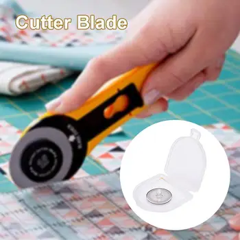 

10Pcs Rotary Cutter Refill Blades 18mm Circle Cut Crafts Quilting Scrapbooking Sewing Replace Cutter Blade