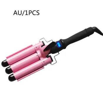 

Professional Curling Iron Ceramic Triple Barrel Hair Styler Hair Waver Styling Tools 110-240V Hair Curler Electric Curling