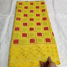 Швейцарские кружева ткань из Дубая Brode \ Coton африкен Tissu Dentelle в нигерийском стиле африканская кружевная ткань сухое кружево