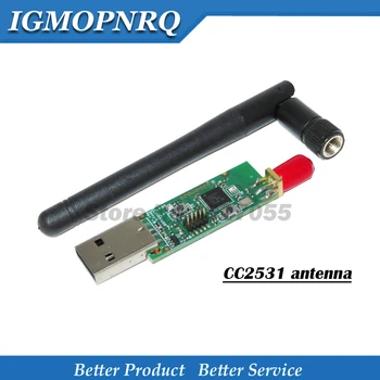 

CC2531 Wireless Zigbee CC2540 Sniffer Bare Board Packet Protocol Analyzer Module USB Interface Dongle Capture Packet Module