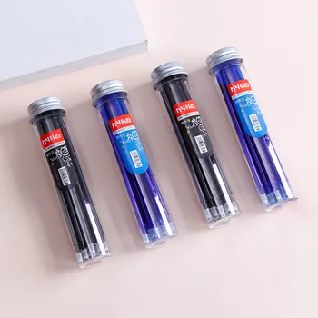 

12 pcs Magic Erasable Gel Pen Refill 0.5mm Blue Black Ink Office School Stationery Writing Tool 13cm Length Fit For Almost Pen