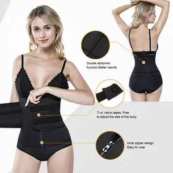 

Women Neoprene Waist Trainer Sauna Sweat Tummy Control Weight Loss Shaper Workout Trimmer Belt