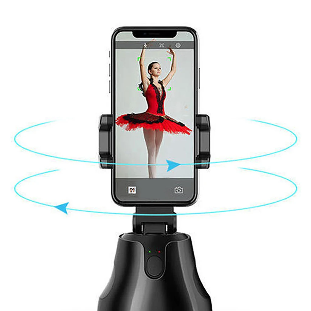 Portable All-in-one Auto Smart Shooting Selfie Stick 360 Rotation Auto Face Tracking Object Tracking vlog Camera Phone Holder