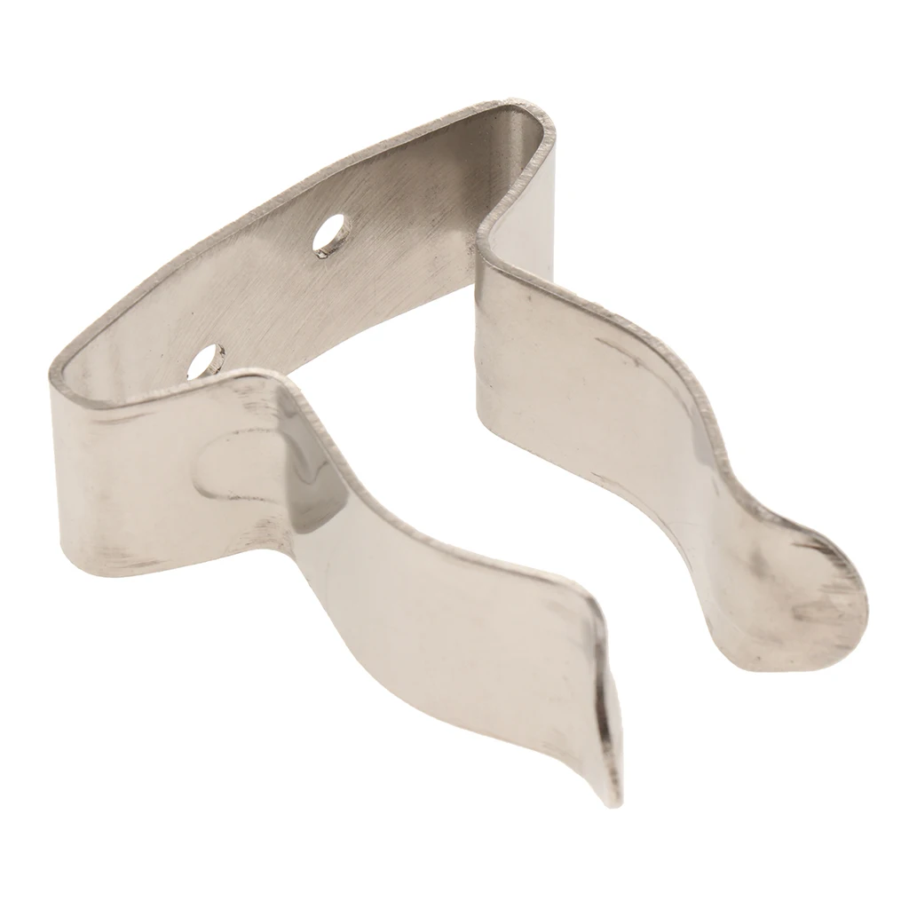 304 Stainless Steel Shovel Holder Wall Mount Tube Holder Clips-paddle Spring Clamps marine shovel holder