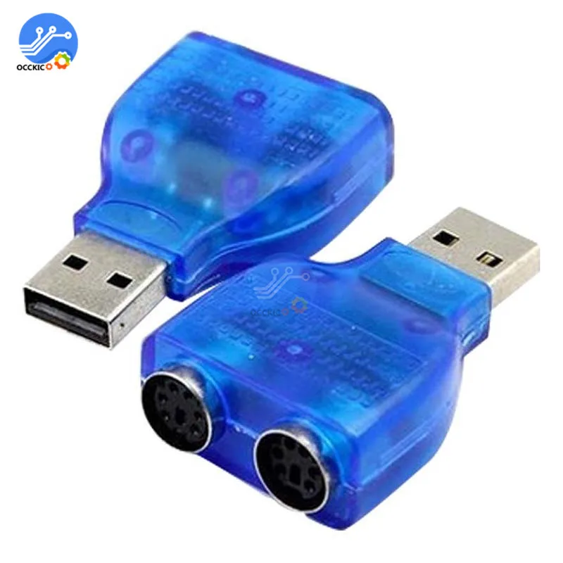 USB 2 0 папа в порта PS2 Женский адаптер конвертер для мыши разъем клавиатуры ключ| |